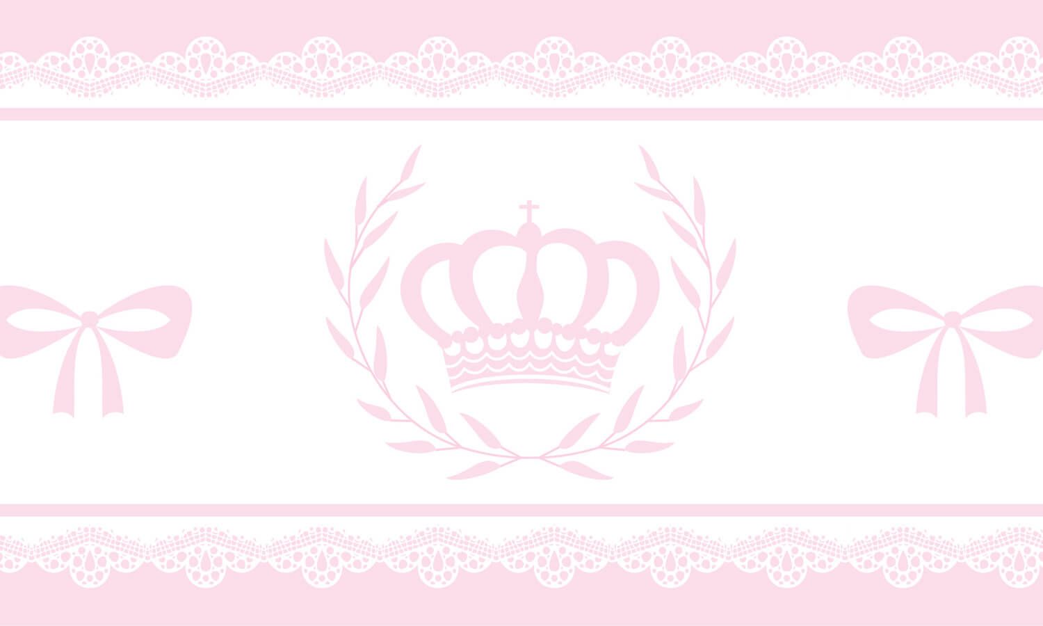 Faixa Adesiva de Parede Majestade Rosa