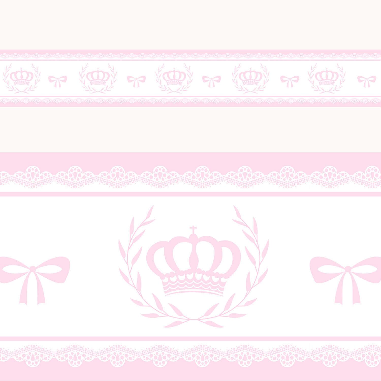 Faixa Adesiva de Parede Majestade Rosa