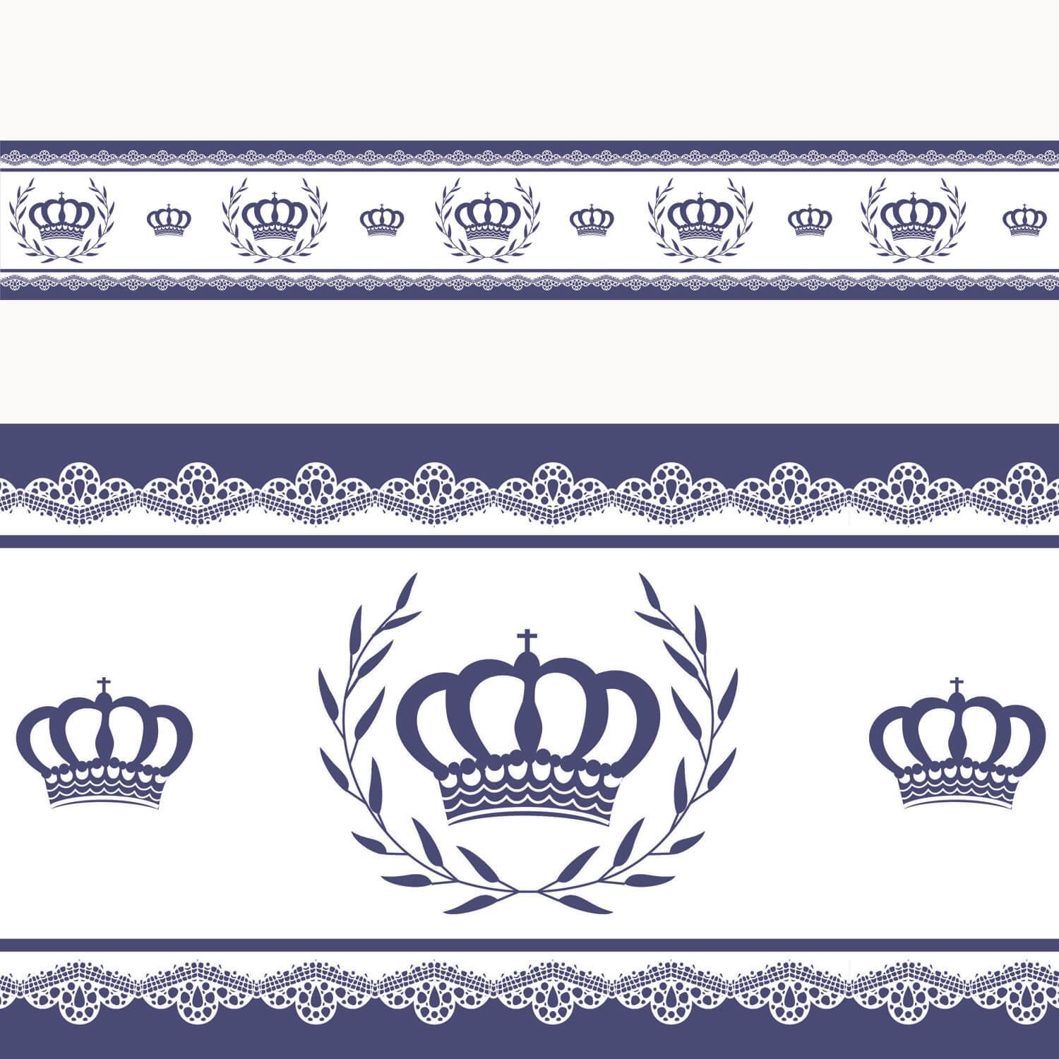 Faixa Adesiva de Parede Majestade Rosa