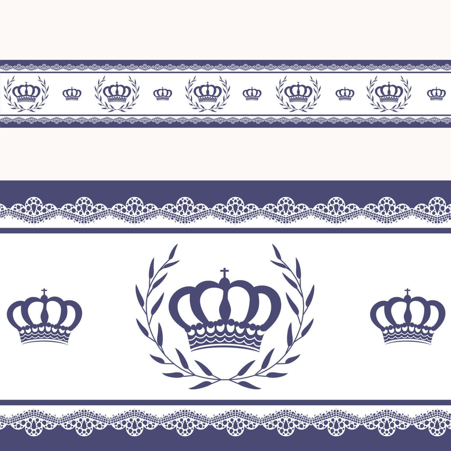 Faixa Adesiva de Parede Majestade Rosa