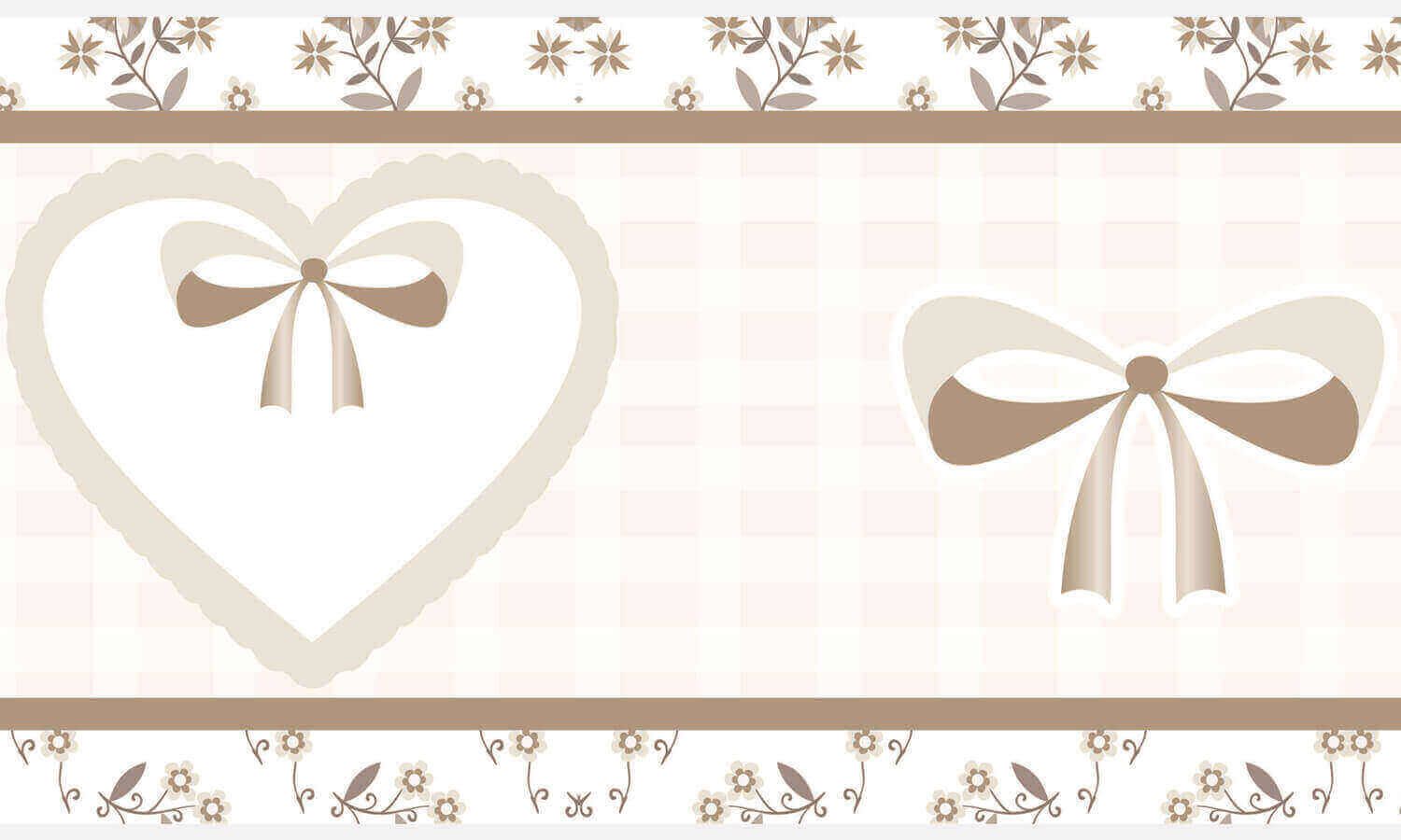 Faixa Adesiva de Parede Alice Rosa