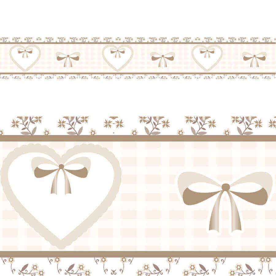 Faixa Adesiva de Parede Alice Rosa