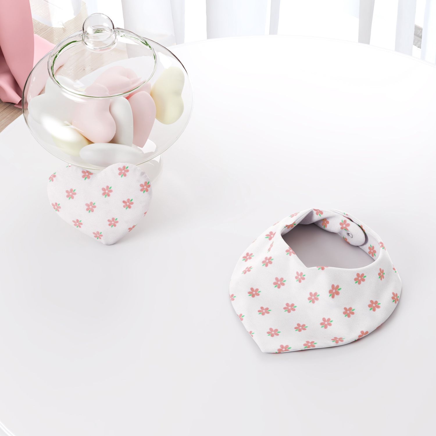 Babador Bandana Sophia Rosé