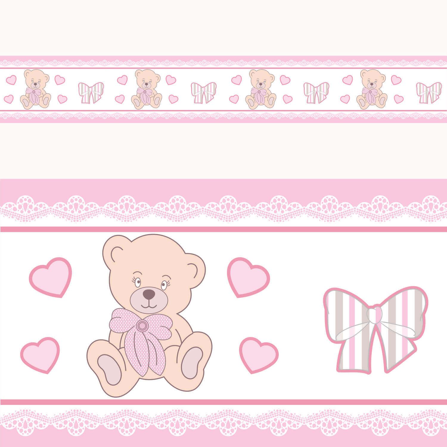 Faixa Adesiva de Parede Ursa Mirella