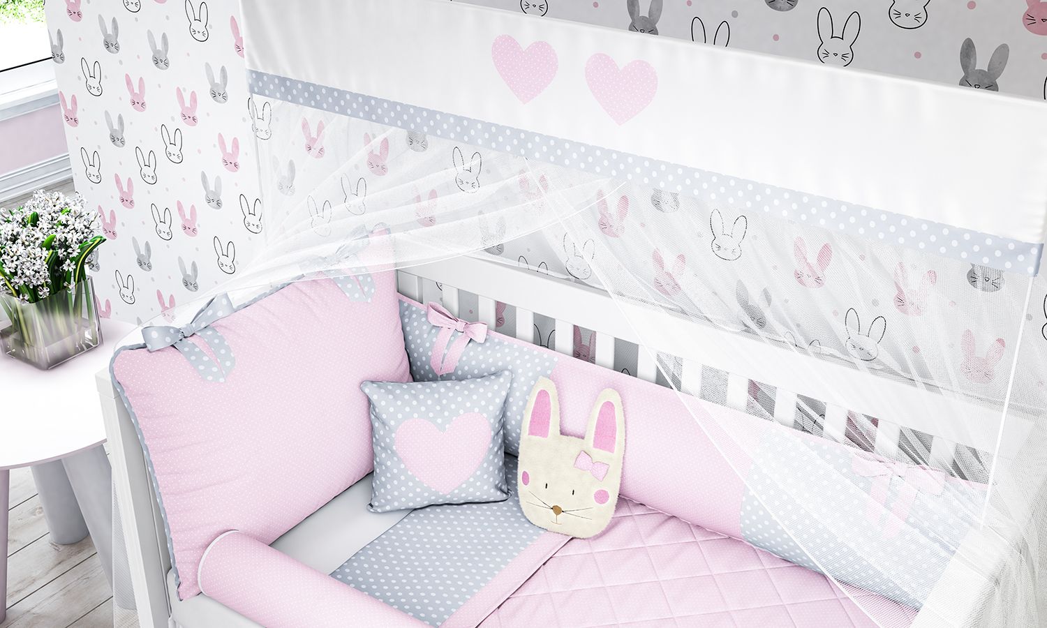 Kit Berço Coelhinha