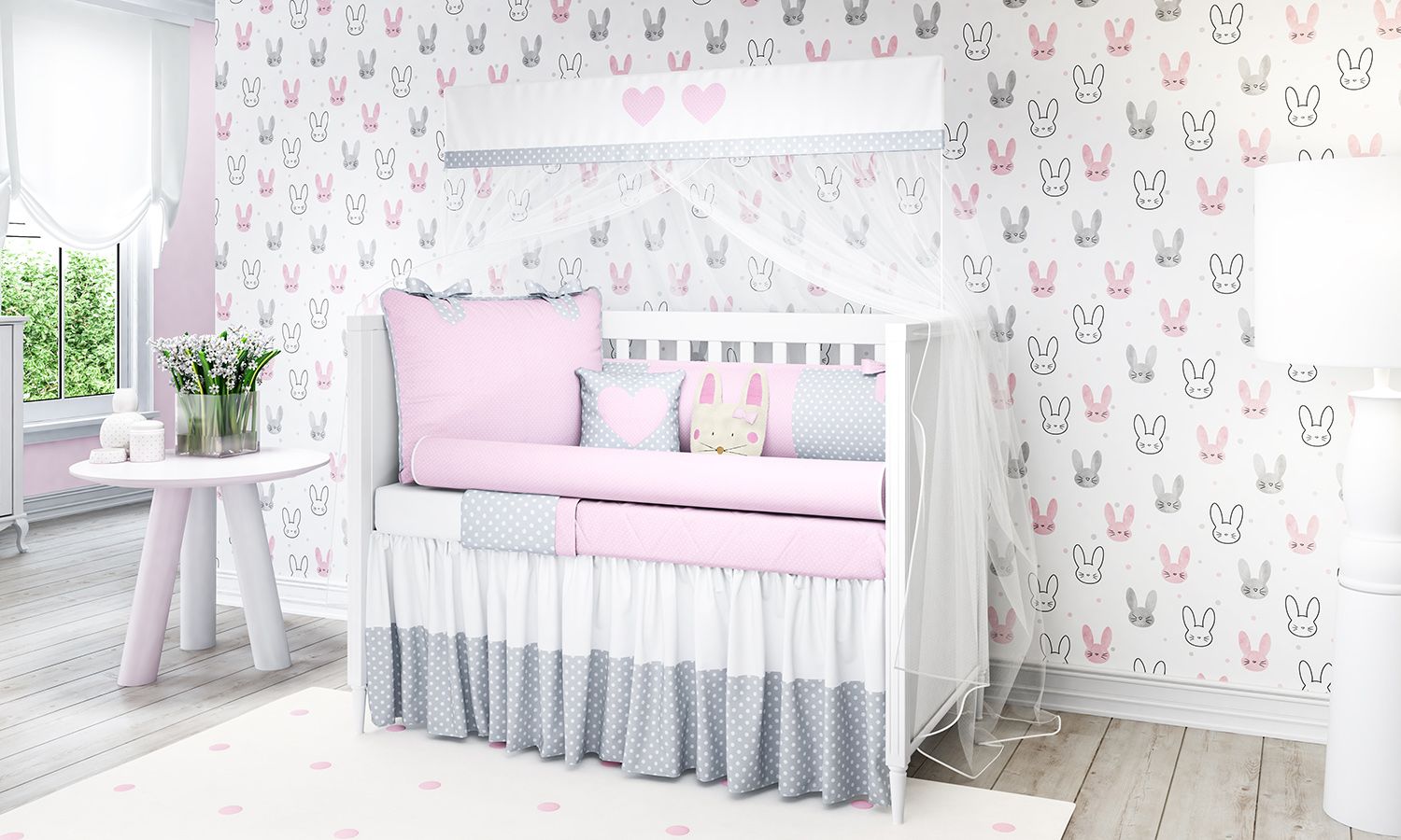 Kit Berço Coelhinha