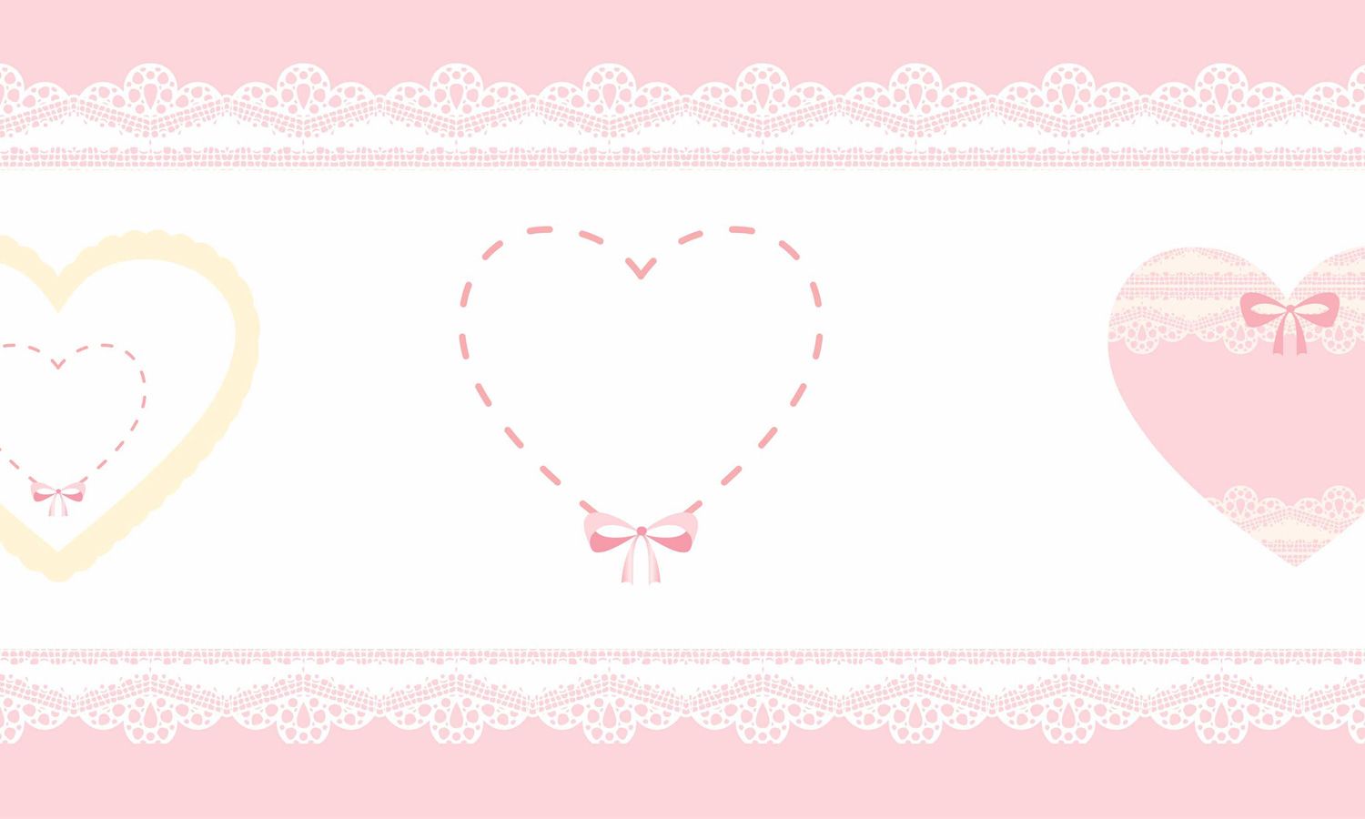 Faixa Adesiva de Parede Coração