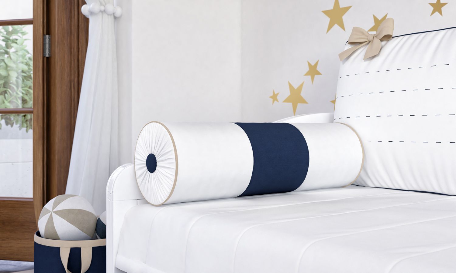 Kit Cama Babá Urso Teddy Realeza