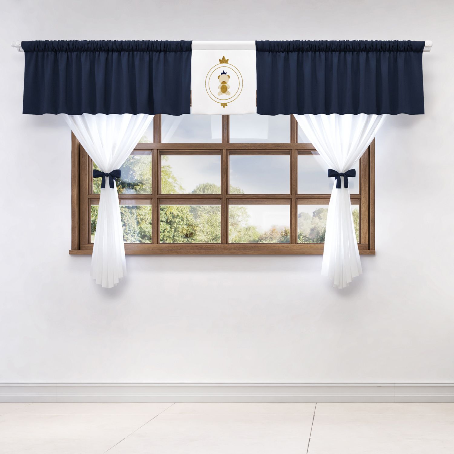 Cortina Urso Teddy Realeza 1,50m