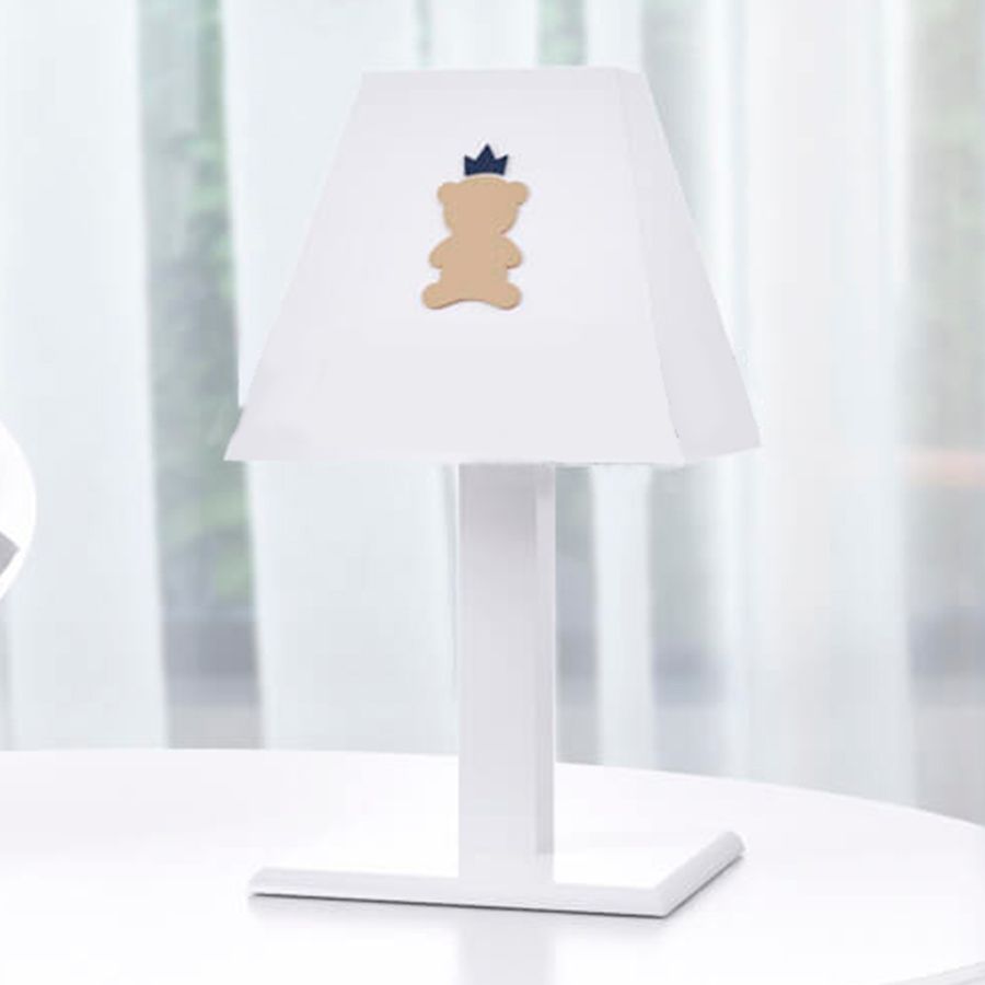 Abajur MDF Urso Teddy Realeza