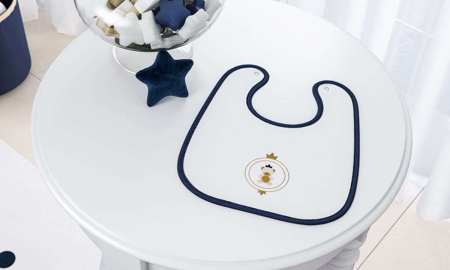 Babador Urso Teddy Realeza