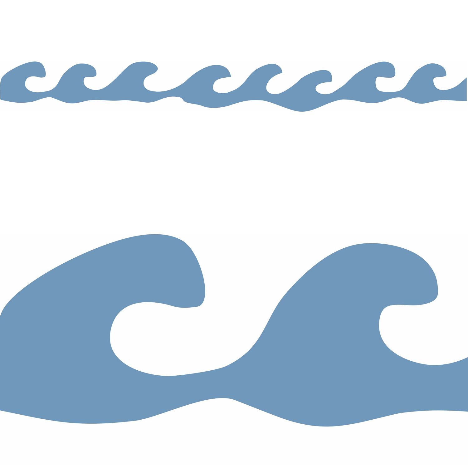 Faixa Adesiva de Parede Ondas