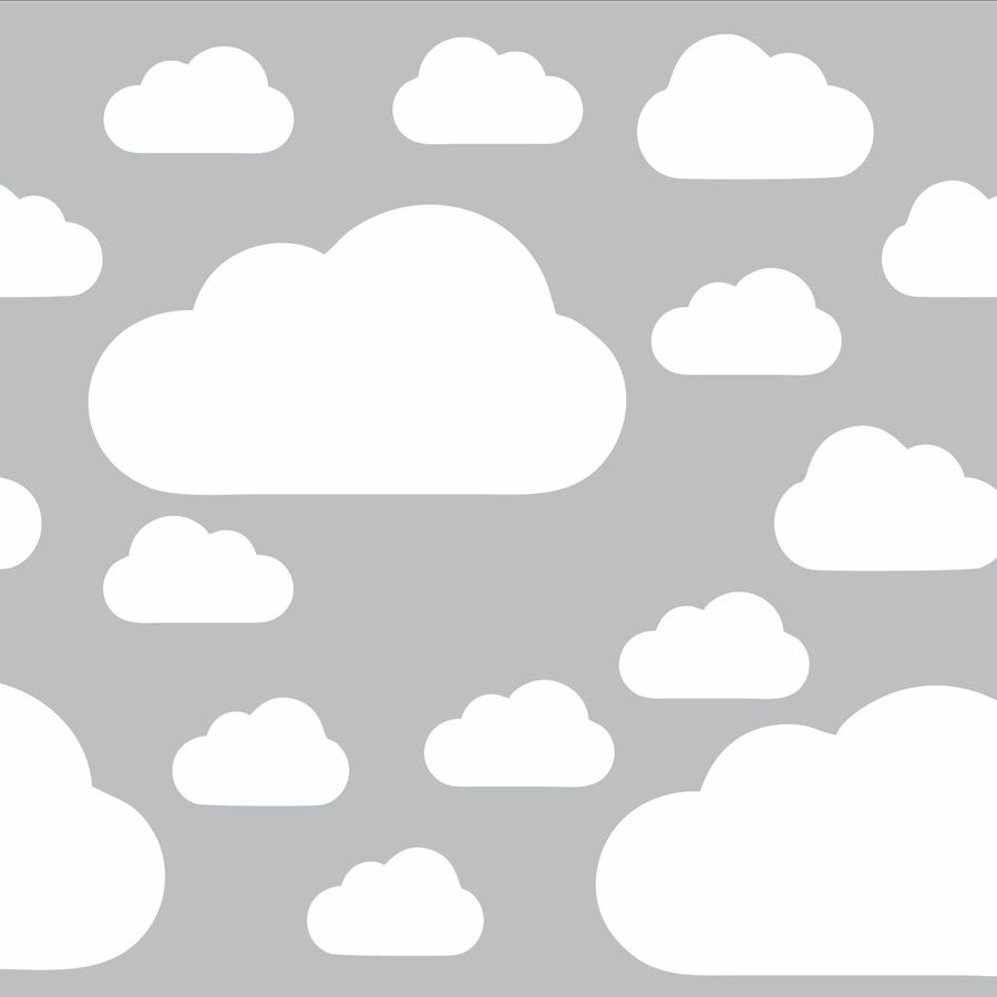 Adesivo de Parede Nuvem Rosa