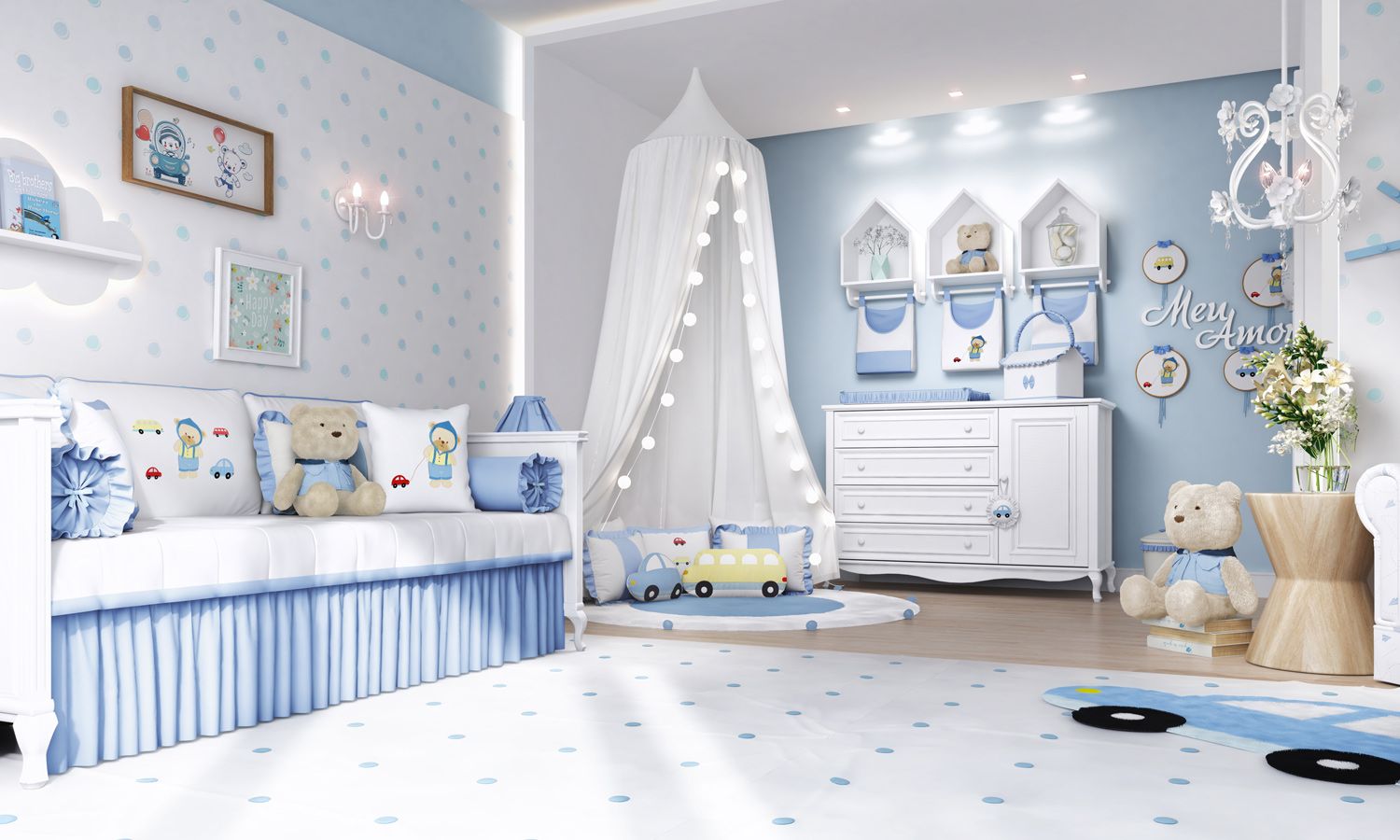 Tenda Dossel Ursinho Bebê