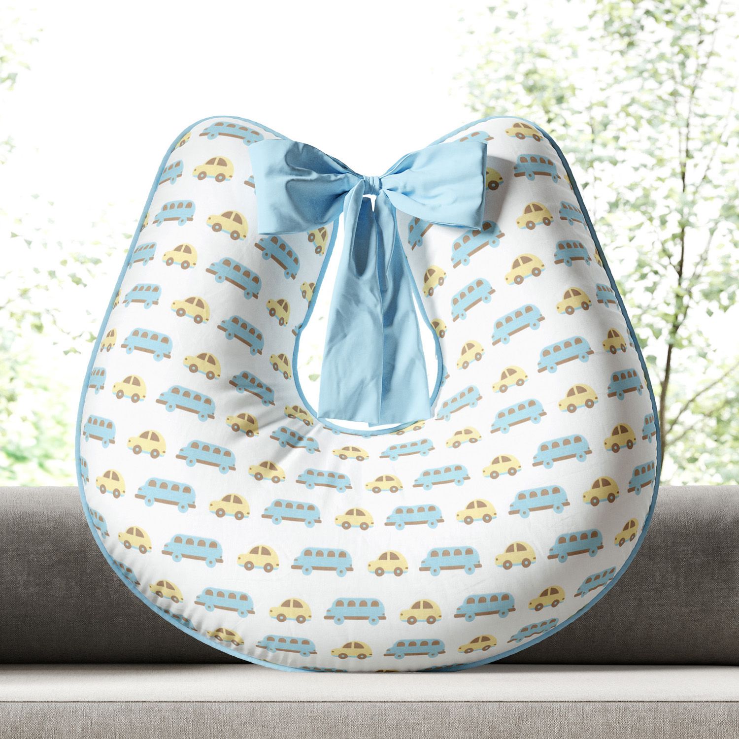 Almofada Amamentação Carrinhos