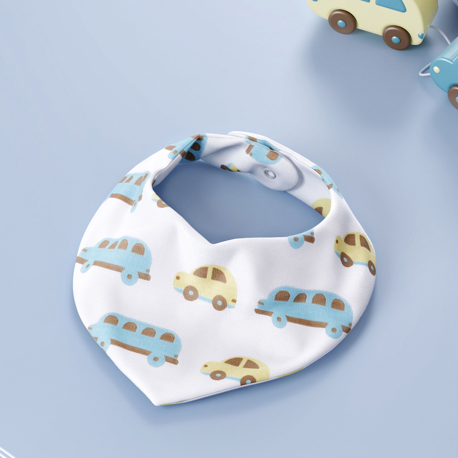 Babador Bandana Carrinhos