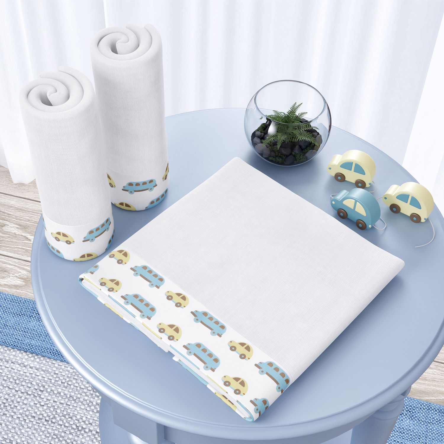 Jogo de Fraldas Ombro Barra Carrinhos com 3