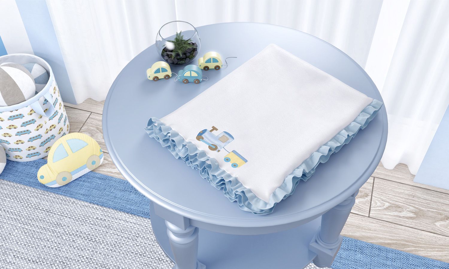 Cobertor Soft Carrinhos 75cm