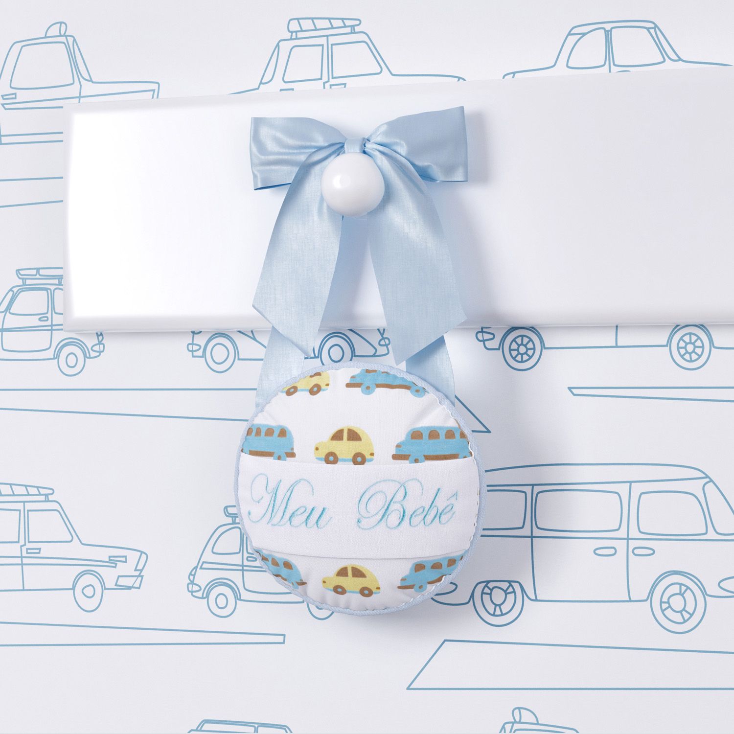 Medalhão Maternidade Carrinhos