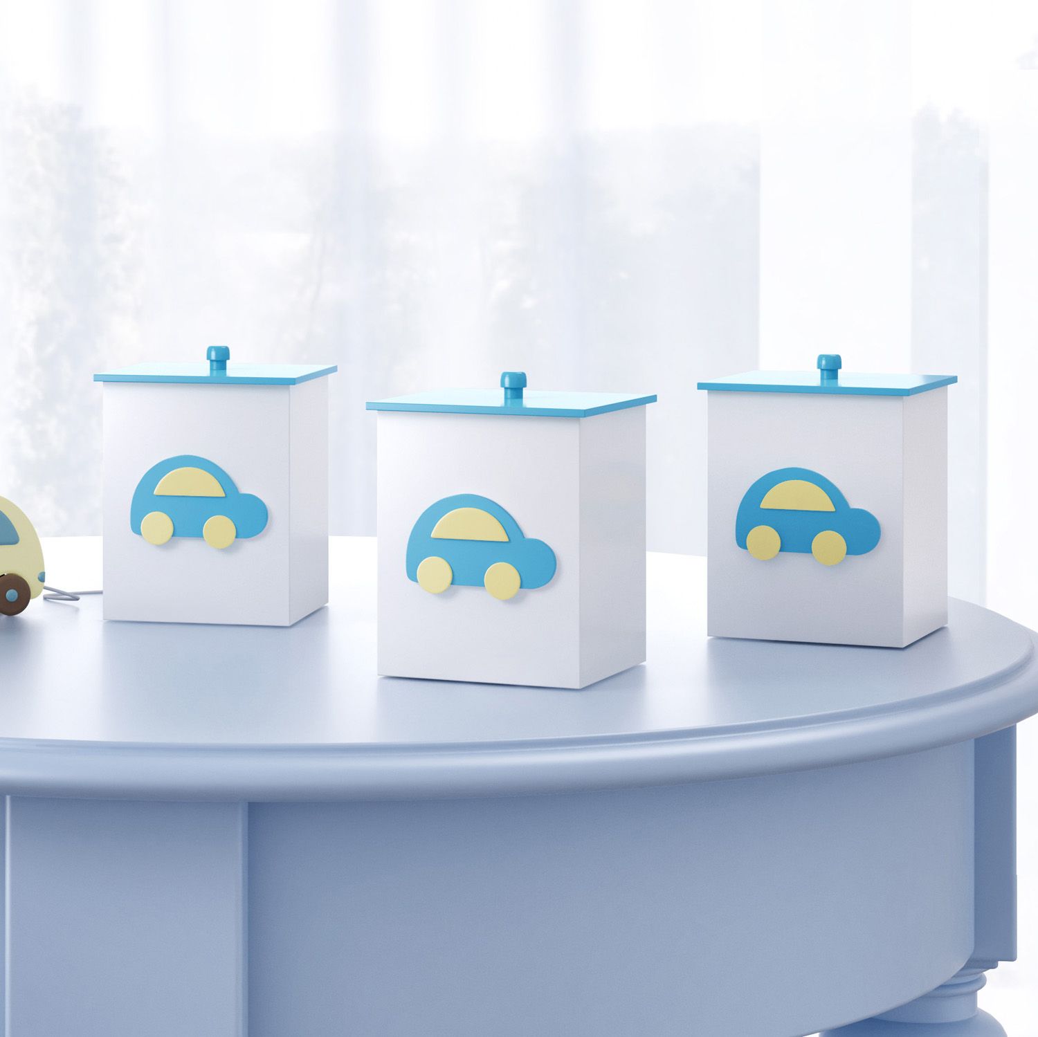 Jogo de Potes Carrinhos