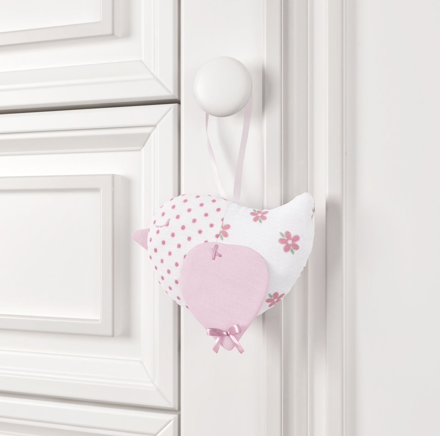 Lembrancinha Maternidade Mon Petit Passarinho Patchwork