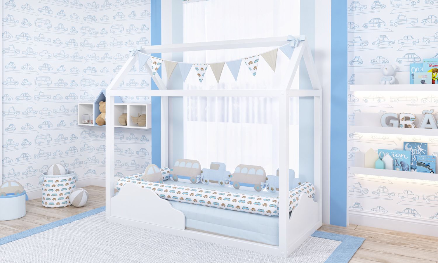 Kit Montessoriano Carrinhos