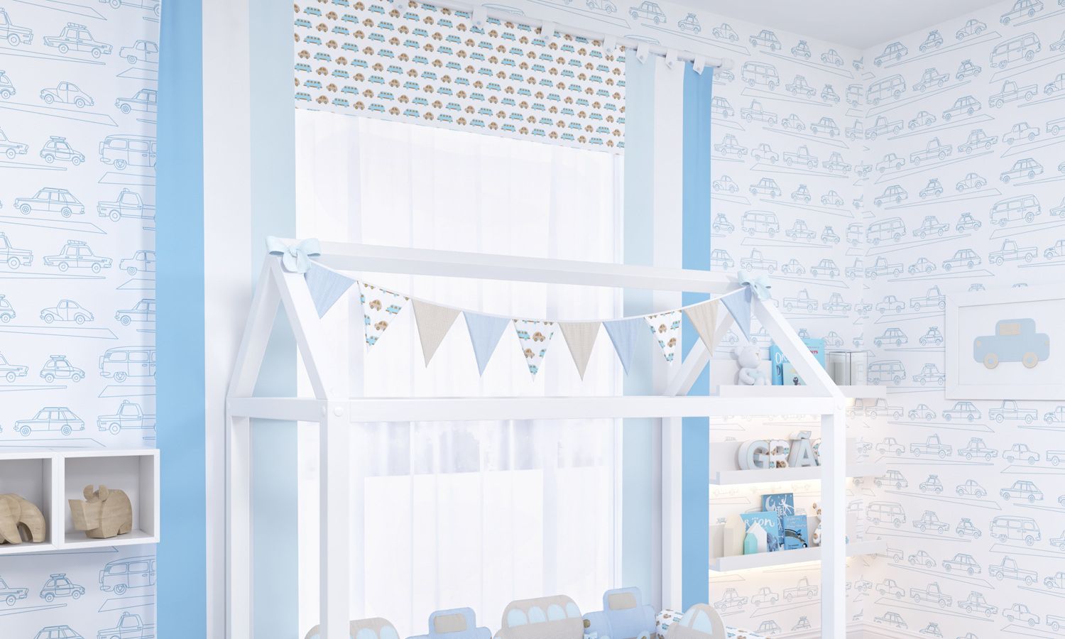 Kit Montessoriano Carrinhos