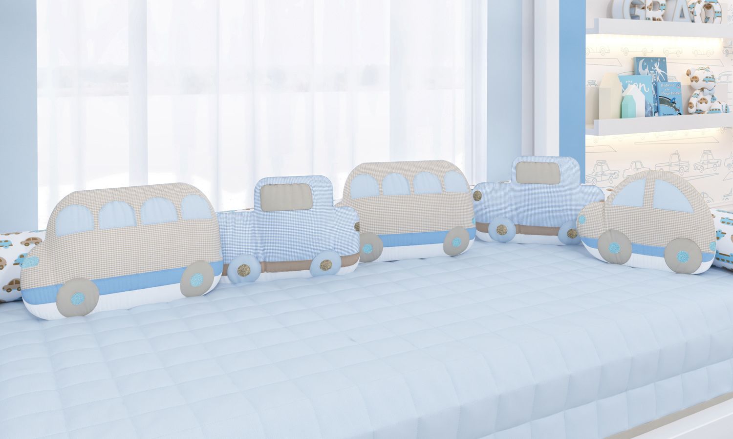 Kit Montessoriano Carrinhos