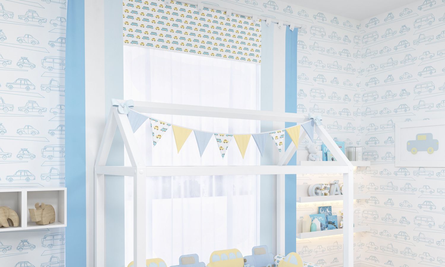 Kit Montessoriano Carrinhos