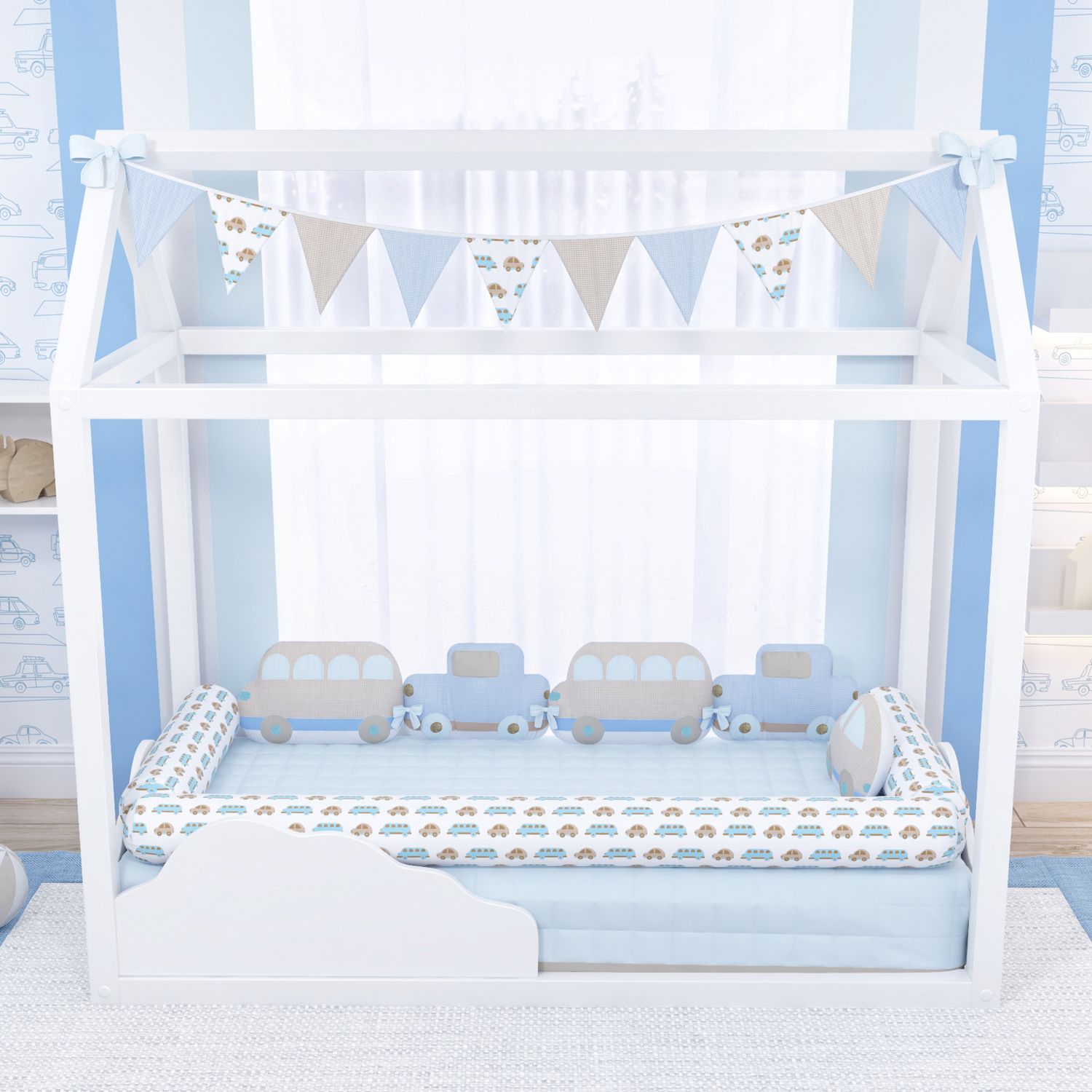 Kit Montessoriano Carrinhos