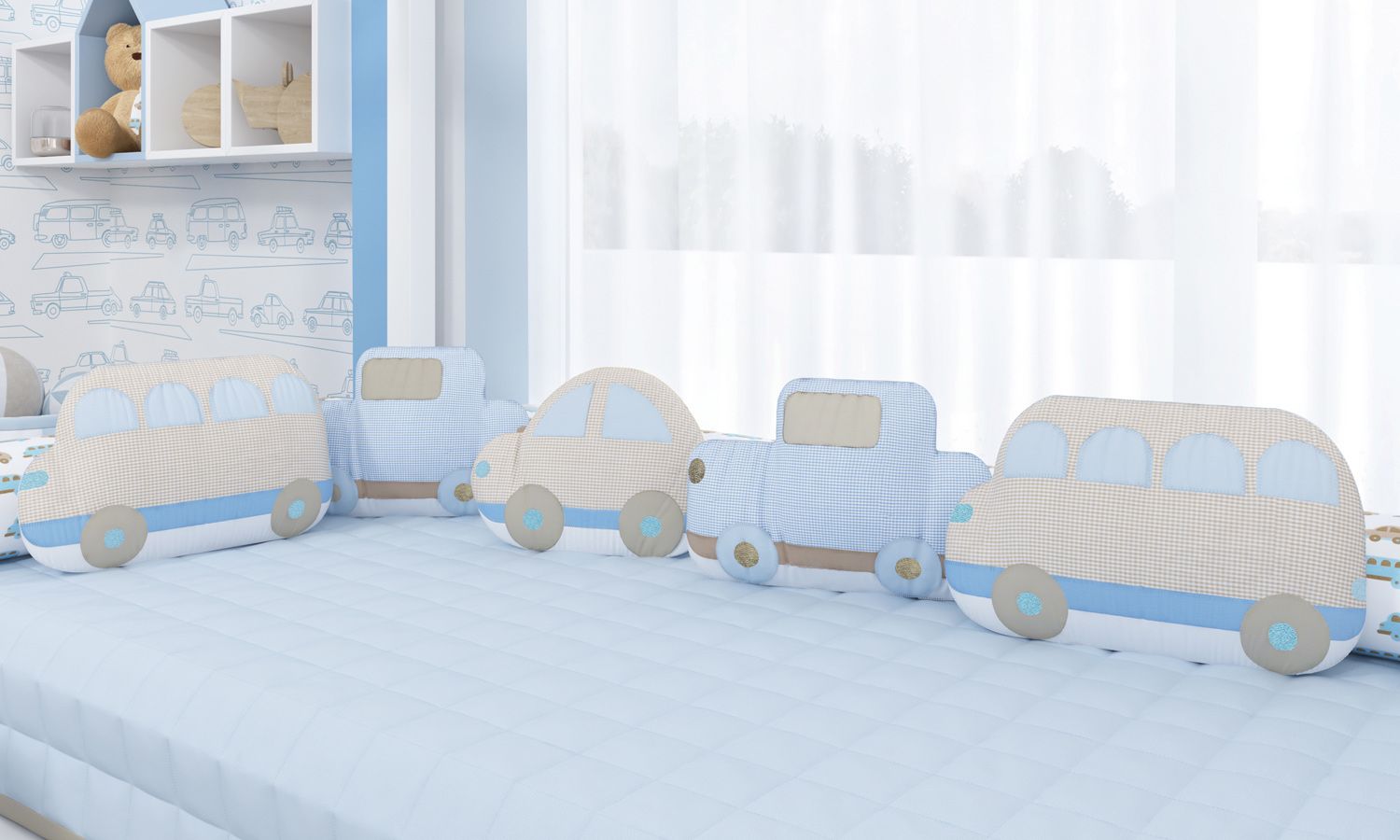 Kit Montessoriano Carrinhos