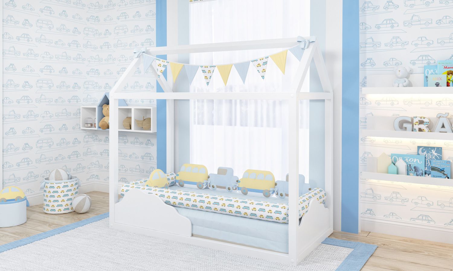 Kit Montessoriano Carrinhos