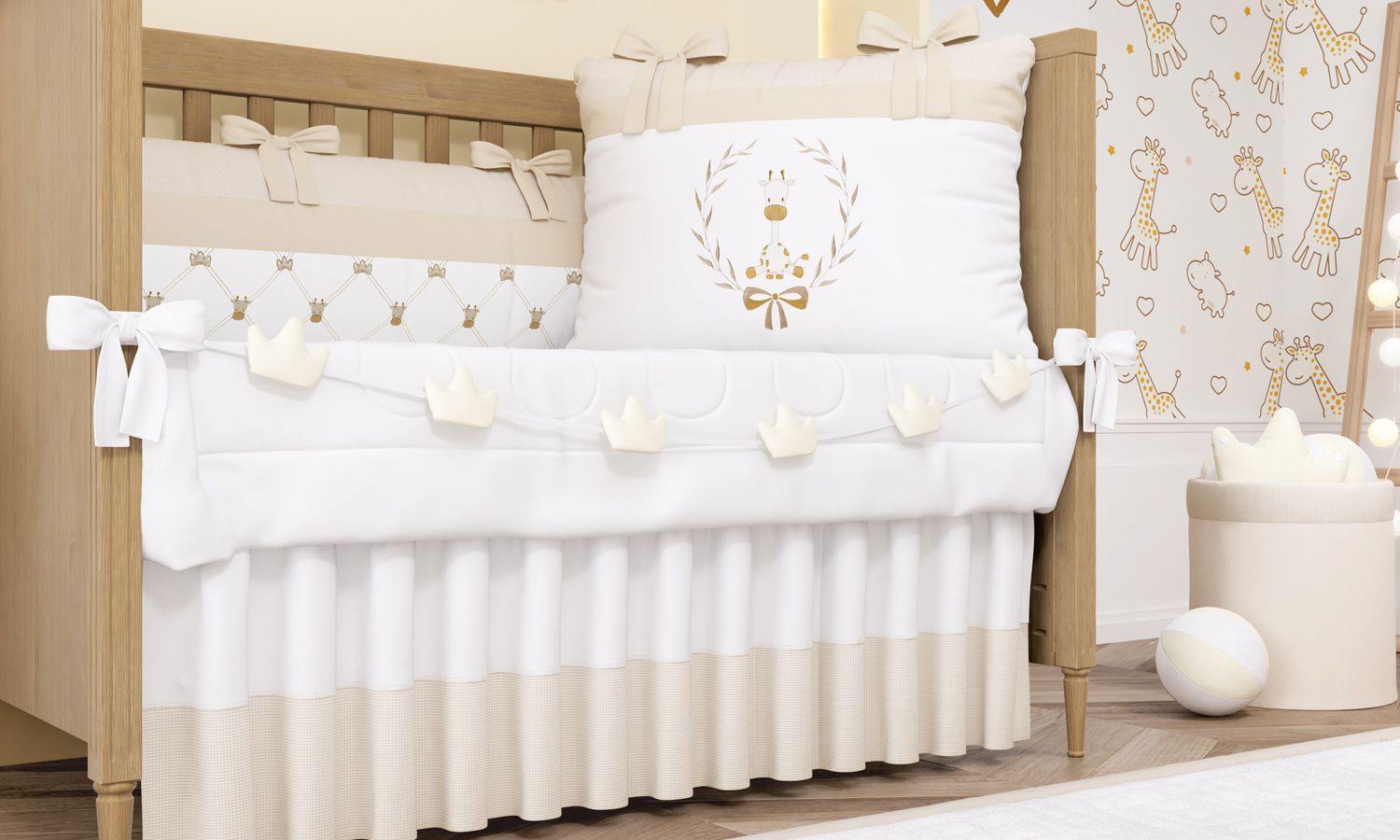 Kit Berço Girafinha Clássica