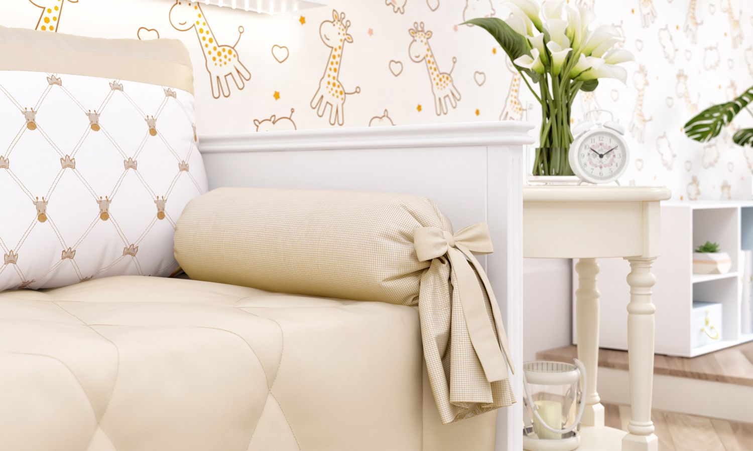 Kit Cama Babá Girafinha Clássica