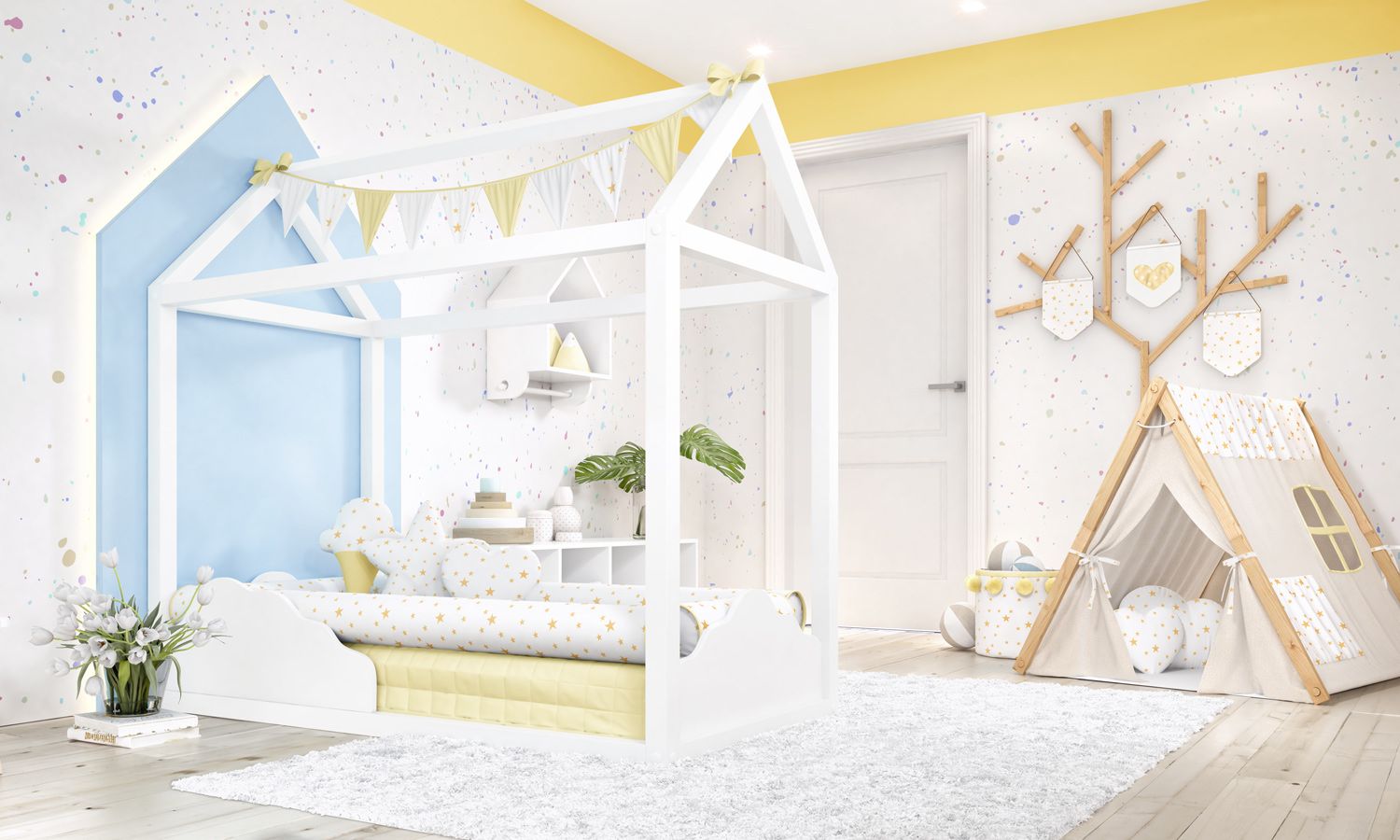 Kit Montessoriano Estrelinhas Amarelo