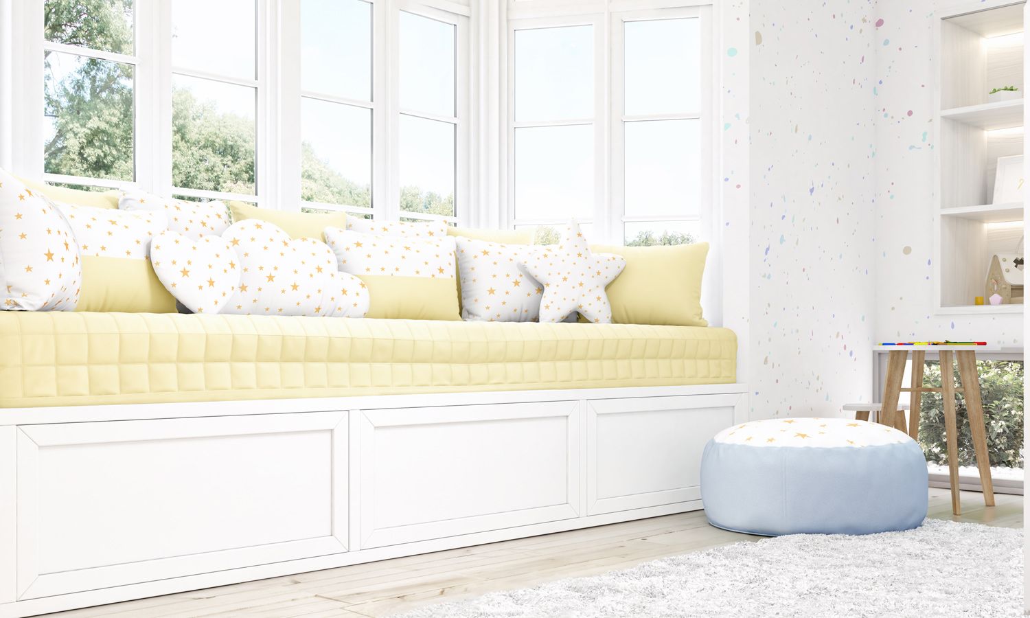 Kit Montessoriano Estrelinhas Amarelo