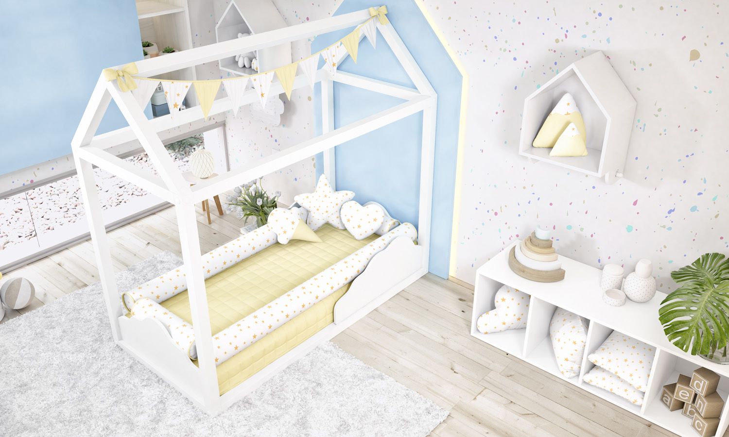 Kit Montessoriano Estrelinhas Amarelo