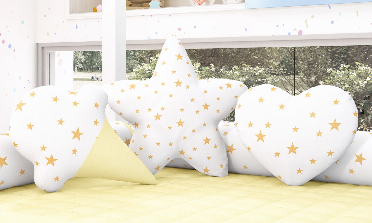 Kit Montessoriano Estrelinhas Amarelo