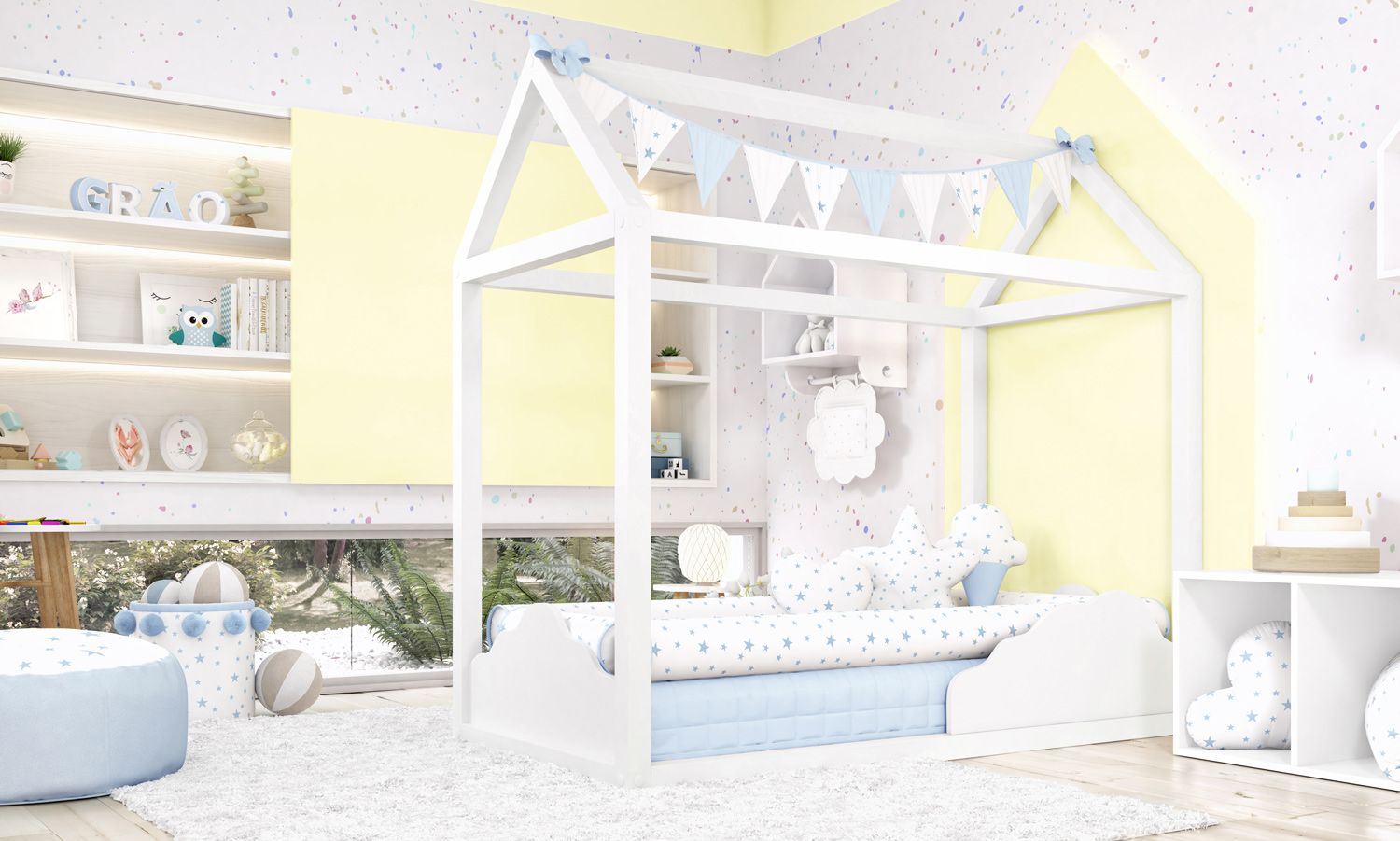 Kit Montessoriano Estrelinhas Amarelo