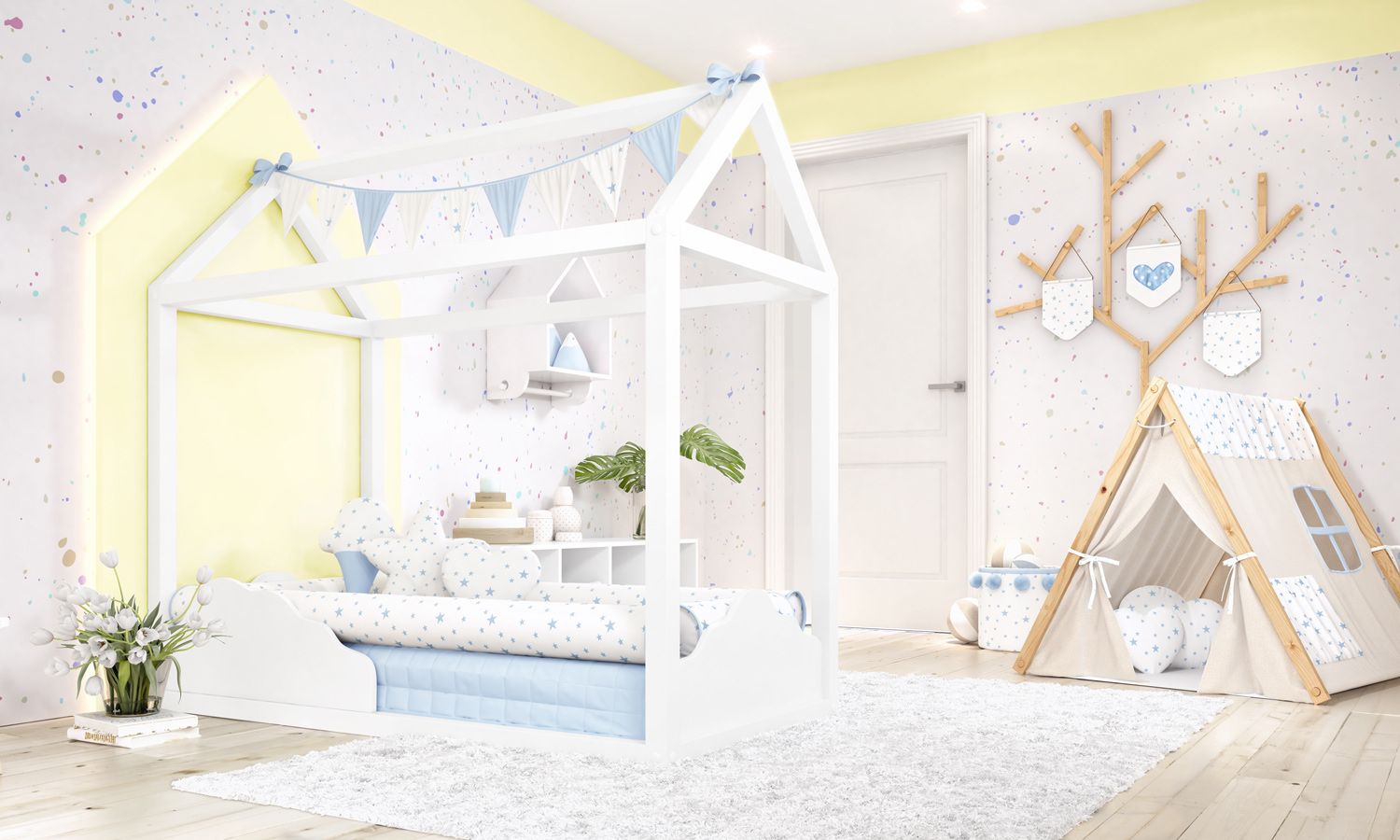 Kit Montessoriano Estrelinhas Amarelo