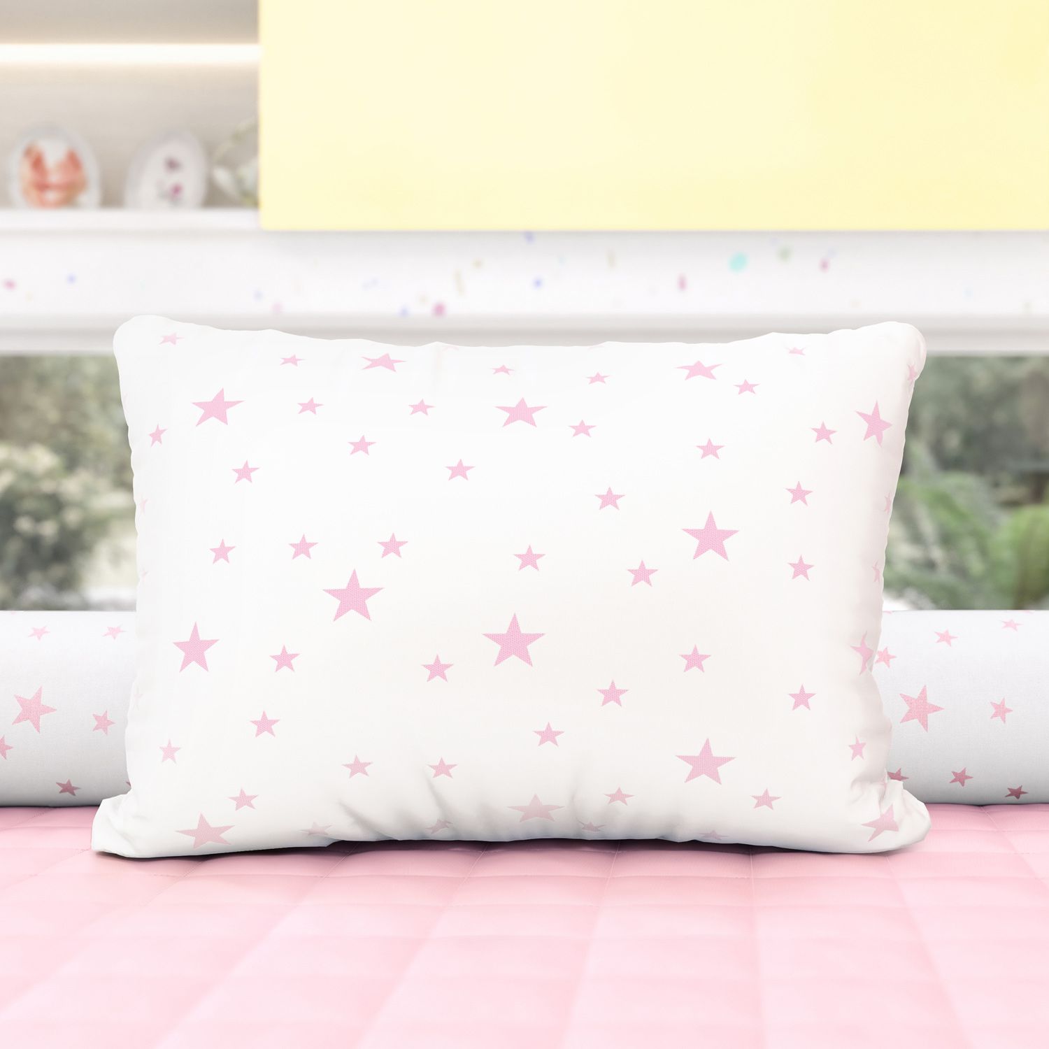 Almofada Estrelinhas Azul 43cm