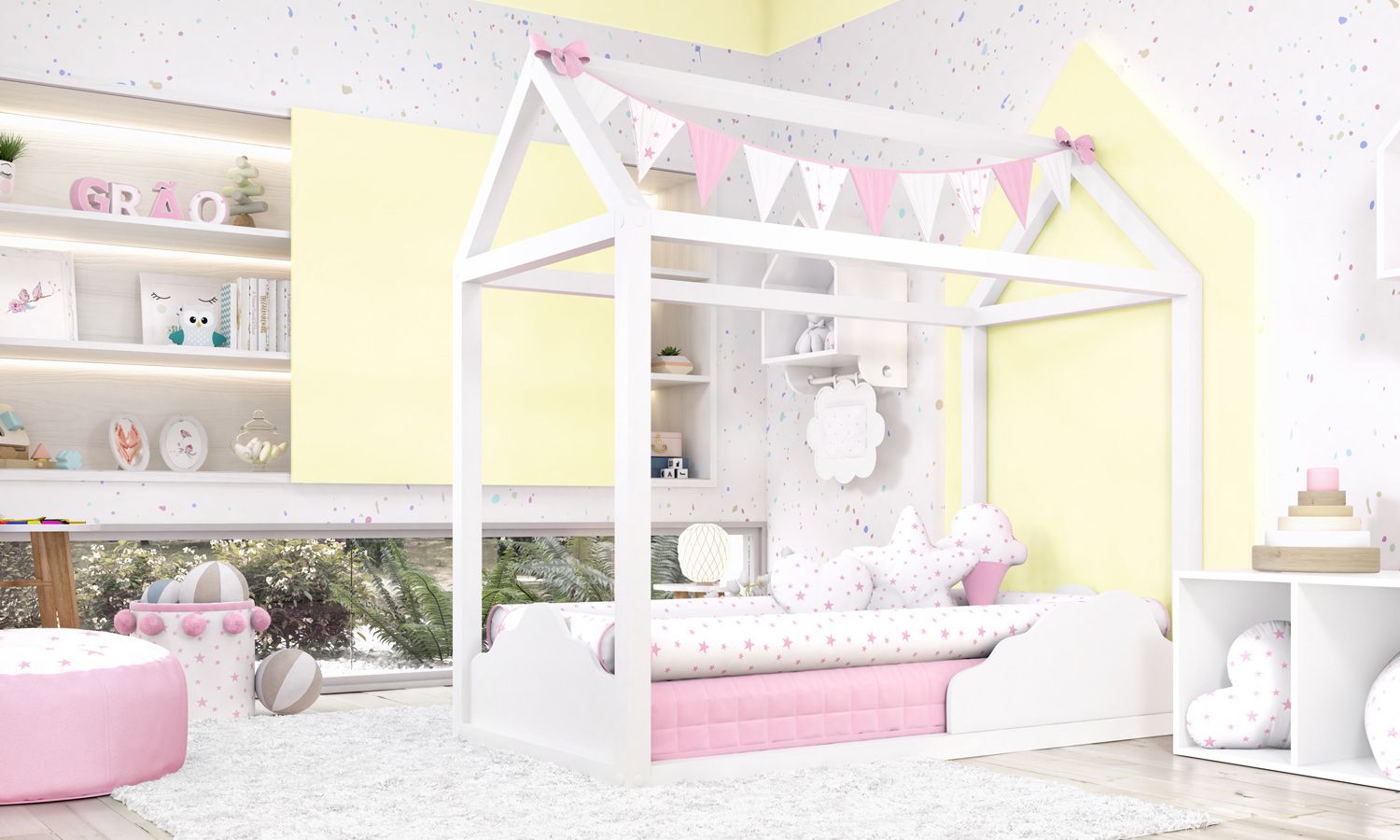 Kit Montessoriano Estrelinhas Amarelo