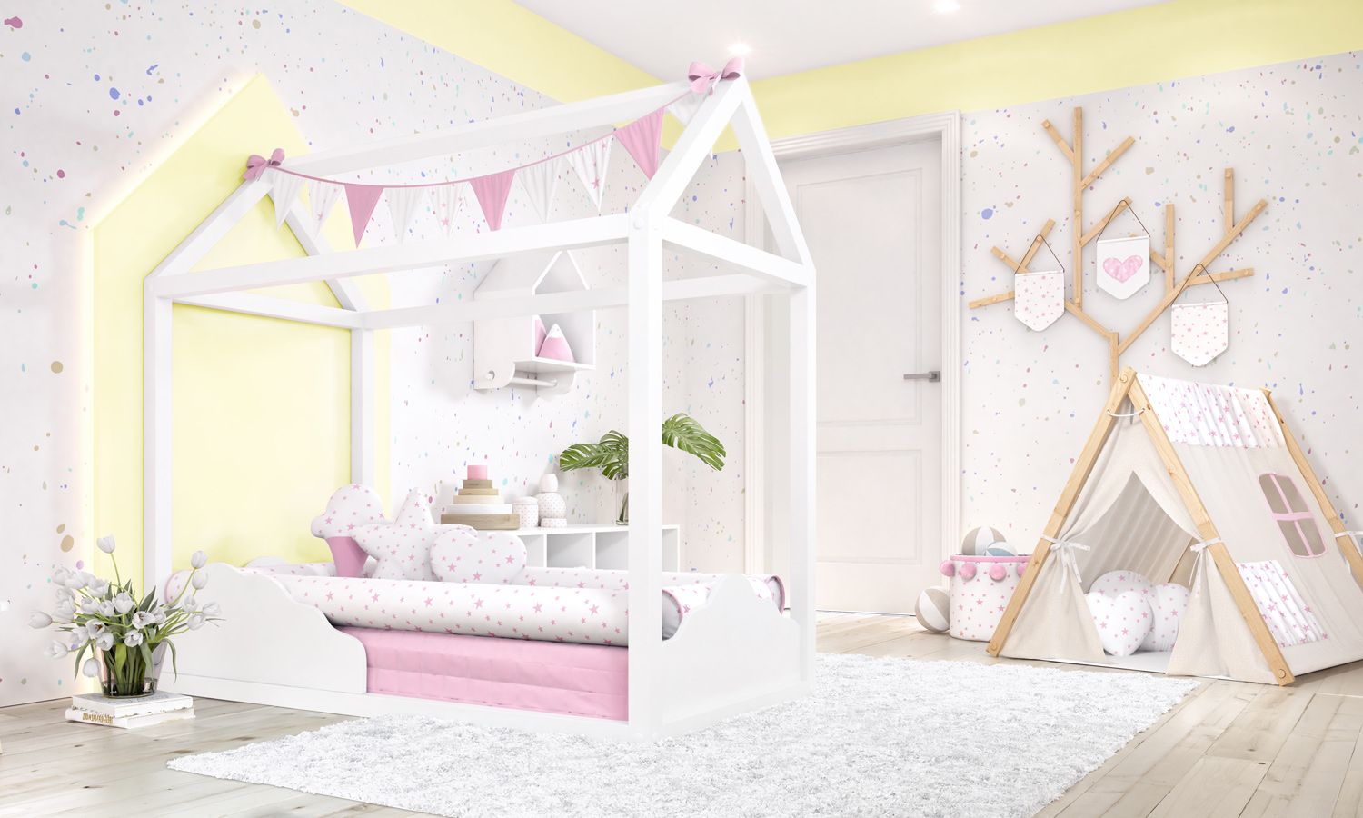 Kit Montessoriano Estrelinhas Amarelo