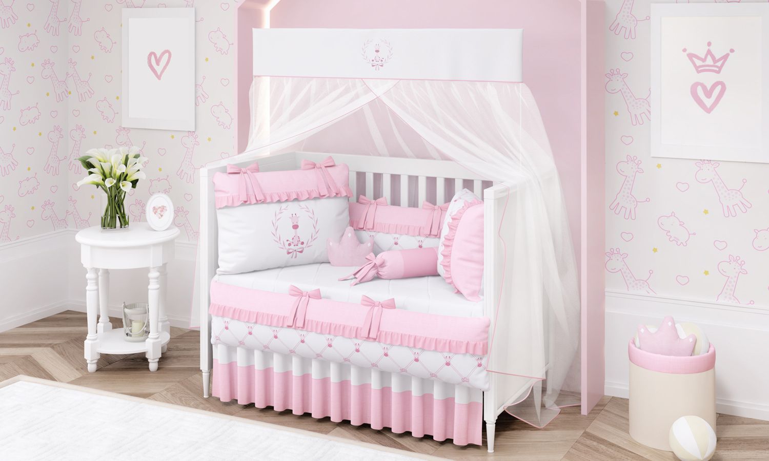 Kit Berço Girafinha Clássica