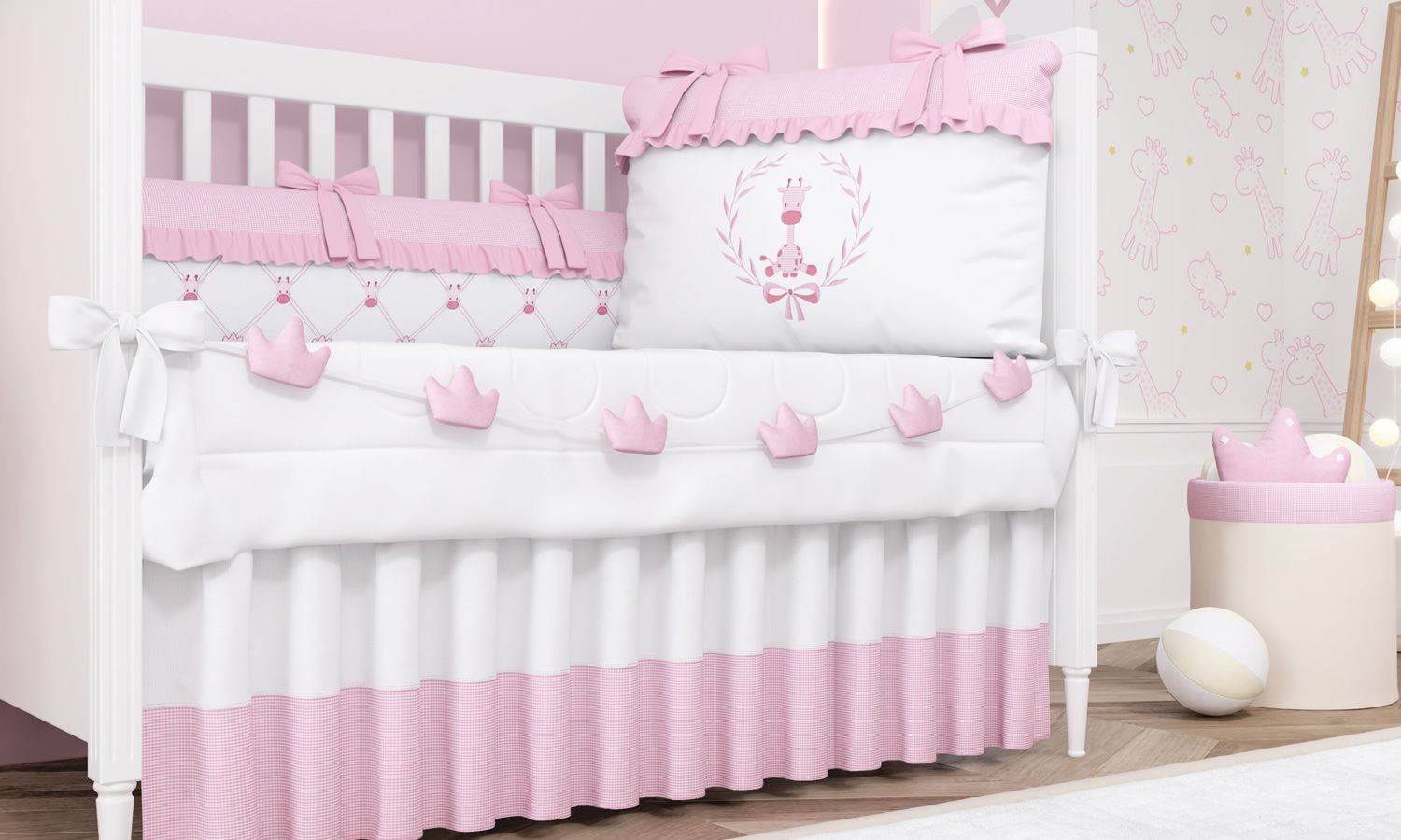 Kit Berço Girafinha Clássica