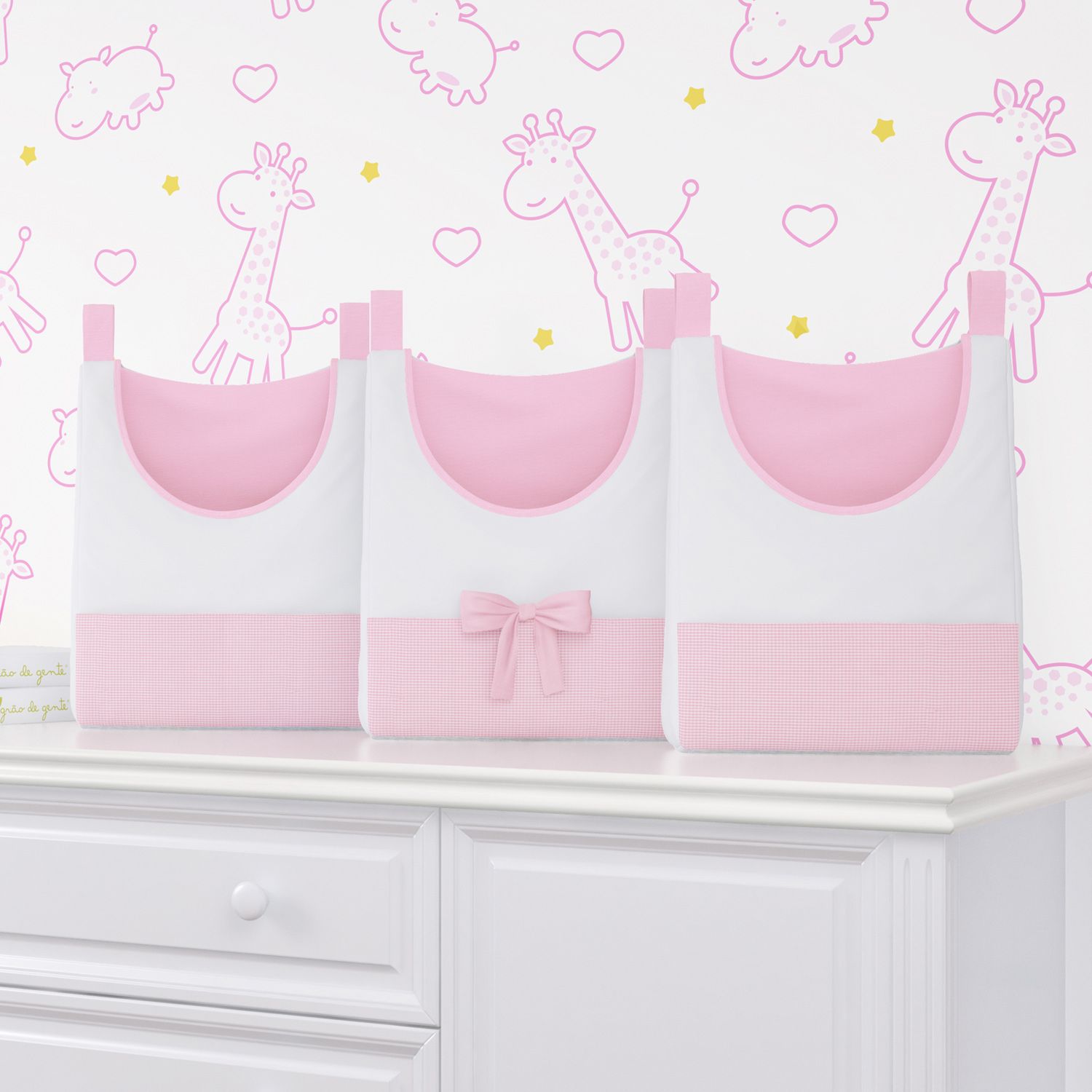 Porta Fraldas Varão Girafinha Clássica