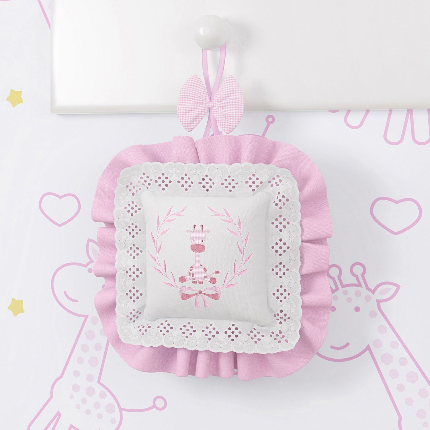 Medalhão Maternidade Girafinha Clássica