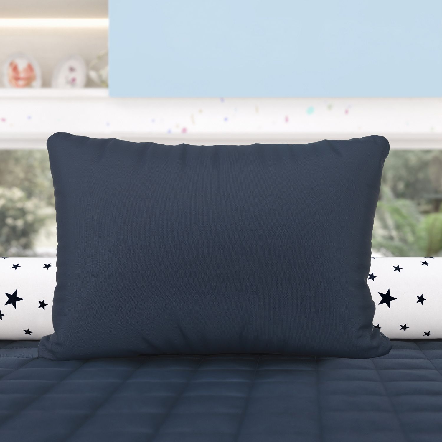 Almofada Retangular Amarelo 43cm