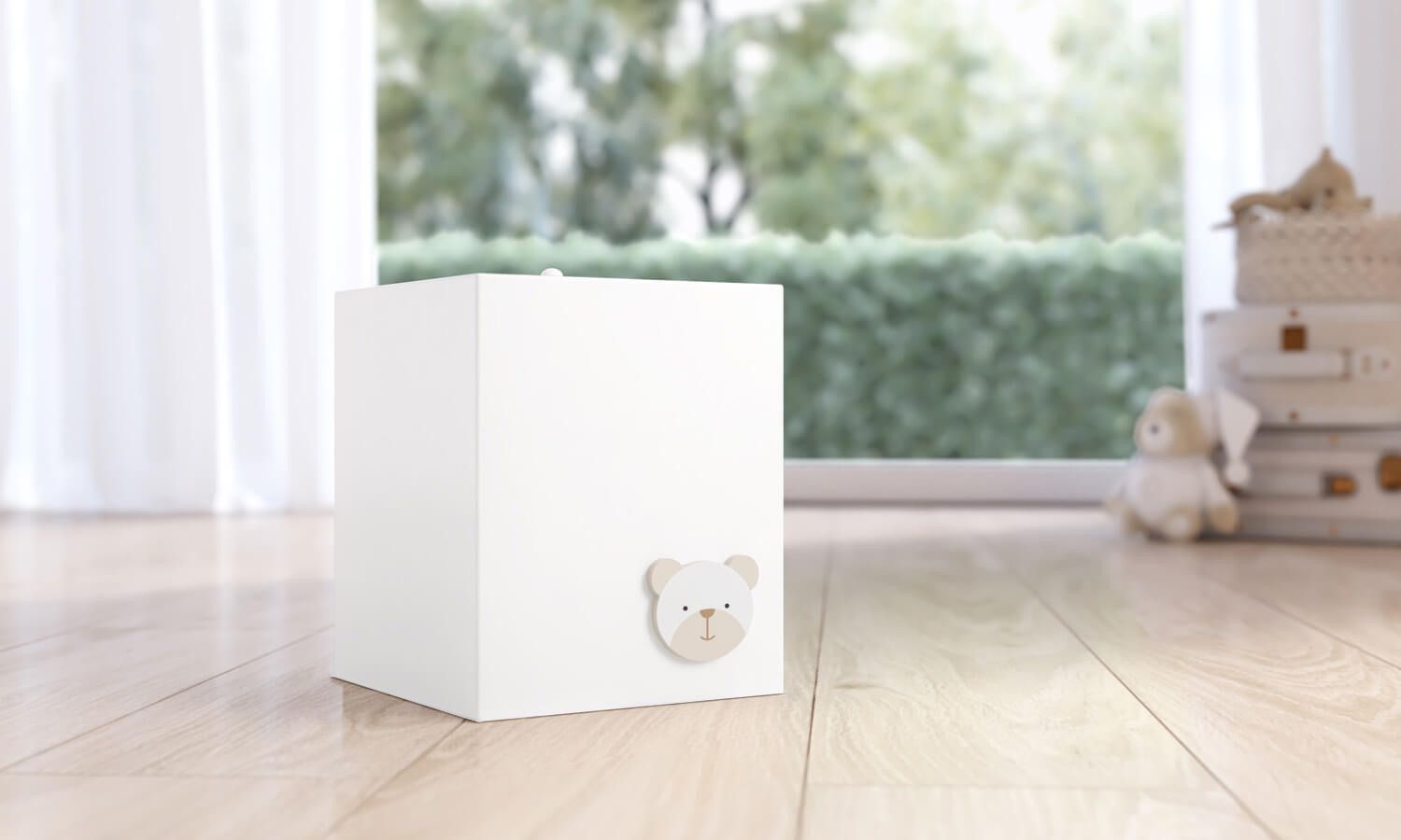 Lixeira Branco Clássico