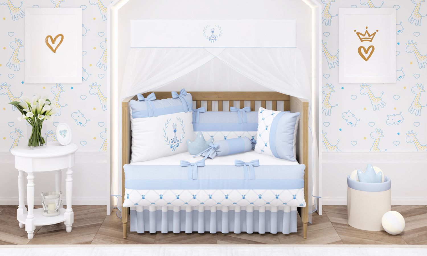 Kit Berço Girafinha Clássica